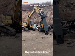 Полностью вращающаяся ломная ломная стрижка для обработки стали в лом