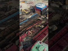 Более пристальный взгляд: мобильные ножницы для металлолома Экскаватор для сноса с большим вылетом Гидравлические ножницы