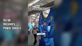 Экскаваторные ножницы Teyun с максимальной производительностью по переработке лома