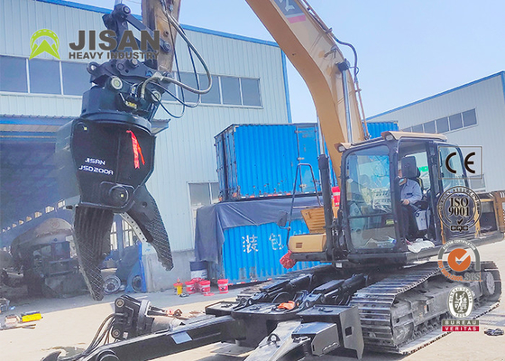 Jisan экскаватор сноса Hardox стальной ножницы крепости лом ножницы для продажи Автомобили демонтажная машина