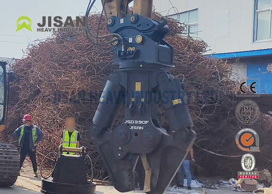 JSD280F Металлические ножницы экскаватора Простая регулировка головы для максимальной эффективности в переработке бетонного материала