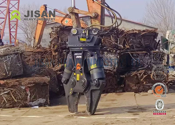 Durable Excavator Metal Shears For Scrap Sheet Cutting With And Efficiency For Scrap Metal Recyclin