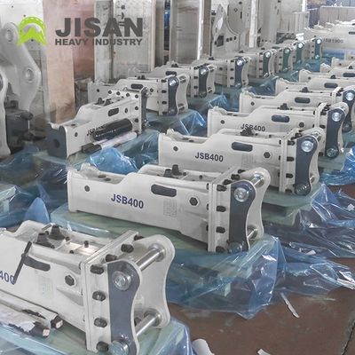 JISAN Hydraulic Rock Breaker Hammer with 19-26 ton Suitable Excavator Hydraulic-gas System and High Energy Impact Frequency