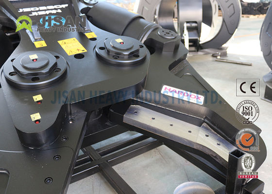 Металлические ножницы для экскаватора JISAN с гидравлическим роторным двигателем 360 градусов, высокой мощностью и долговечностью