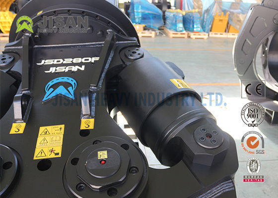 Металлические ножницы для экскаватора JISAN с гидравлическим роторным двигателем 360 градусов, высокой мощностью и долговечностью