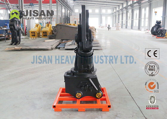 Экскаваторные металлические ножницы с гидравлическим вращением на 360 градусов и сменным лезвием для операций по сносу и переработке