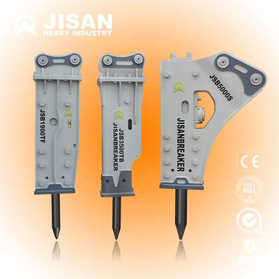 Гидравлический гидромолот для экскаватора, давление 140 бар, длина 3,5 метра, подходит для строительства и добычи полезных ископаемых